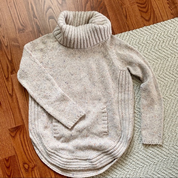 SOLD Cynthia Rowley | Chunky Donegal Turtleneck - Picture 3 of 13